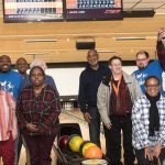 Group of Bowlers at the 11th Annual Bowling Party